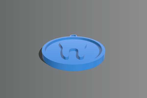 Odonto keychain | 3d print model