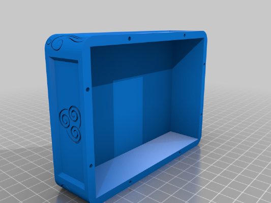 Avatar: The Last Airbender | Air Nation dice_jewelry box [magnetic option] | 3d print model