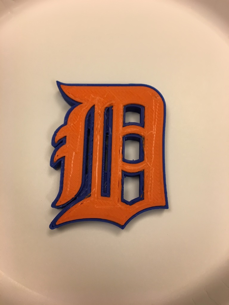 Detroit Tigers Old English D Magnet