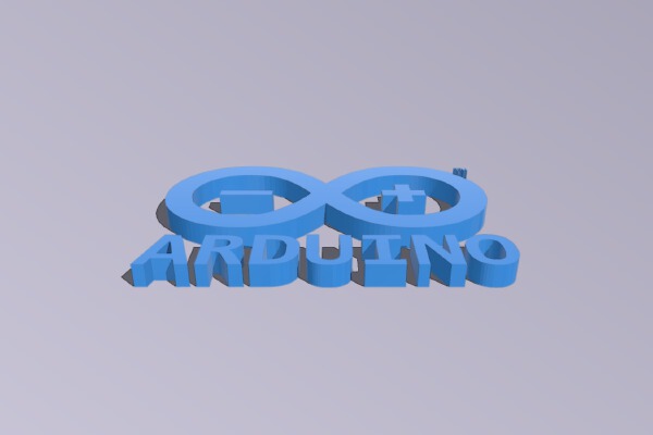 Arduino Logo SImple | 3d print model