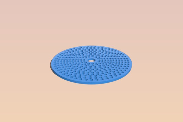 Index plate for dividing head | 3d print model