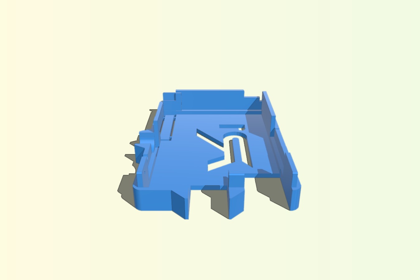 	Mountable Raspberry Pi Print Server by Gyrobot -Lid Remix