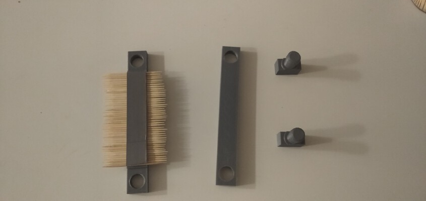 Toothpick contour gauge | 3d print model