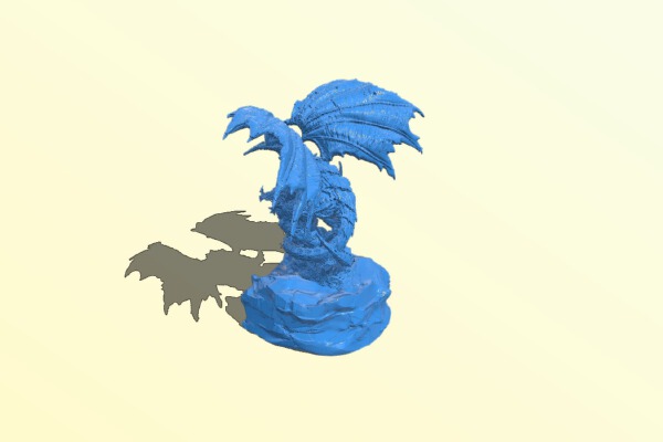 Titan Dragon | 3d print model