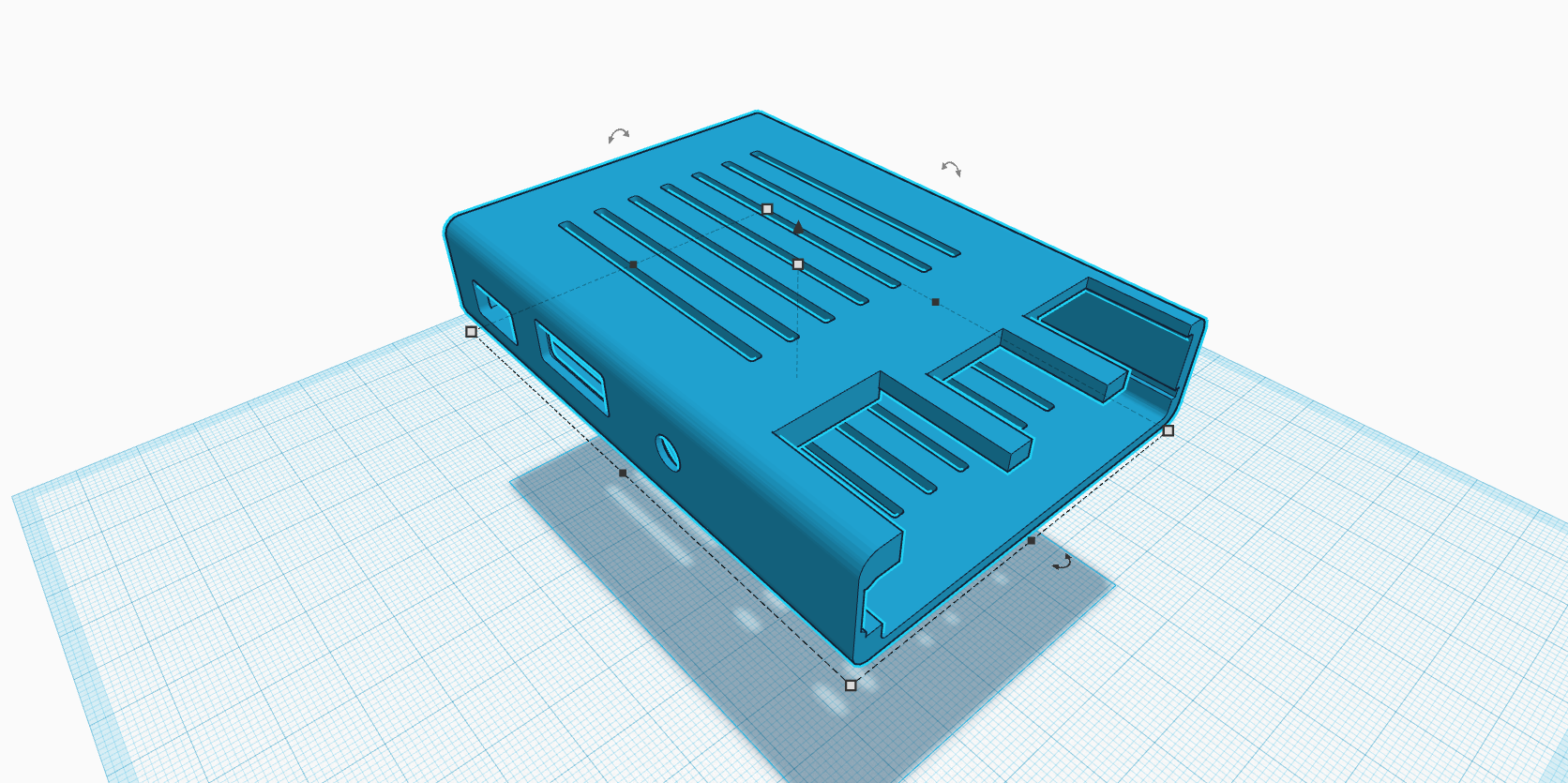 Raspberry Pi 3B+ Sleeve - Heat Sink_Legs