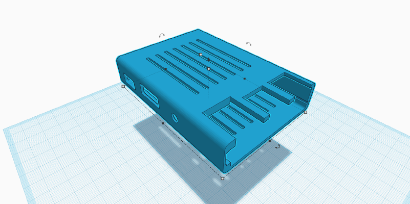 Raspberry Pi 3B+ Sleeve - Heat Sink_Legs | 3d print model