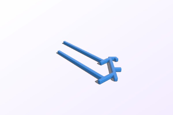 Skadis Pegboard sewing spool holder | 3d print model