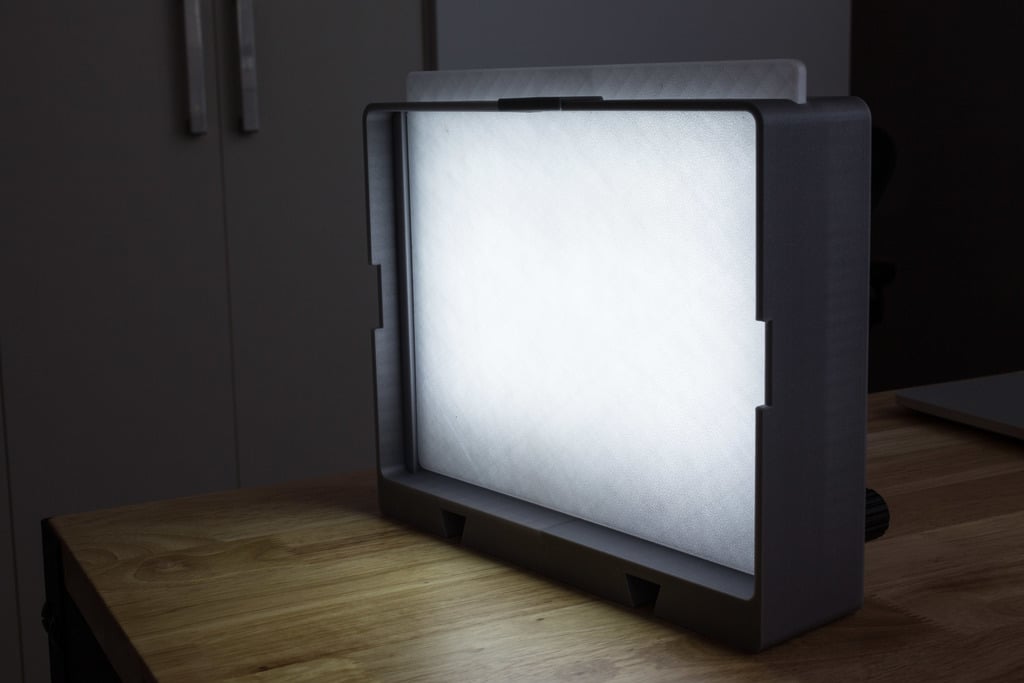 Dimmable LED softbox