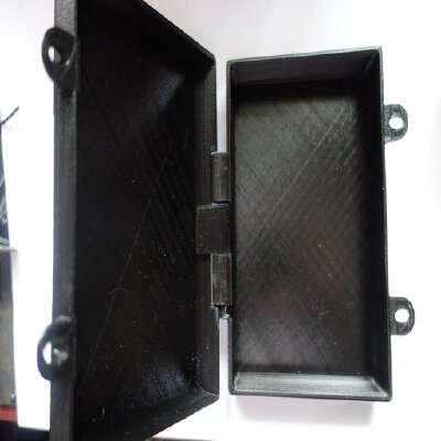 lockable travel money_passport box | 3d print model