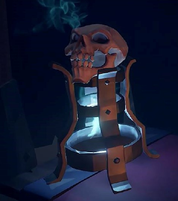 Sea of thieves skull stand | 3d print model