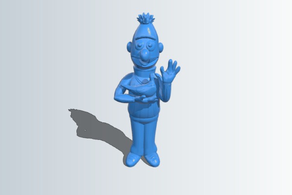 Sesame Street Bert | 3d print model