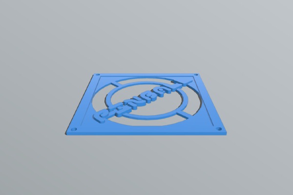 Pinball Fan Guard for Visual Pinball Cabinet | 3d print model