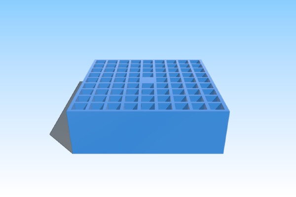 .22 Long Rifle Stackable Ammo Box | 3d print model