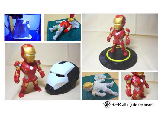 Ironman MK43_bottom _ 鋼鐵人馬克43_底座 | 3d print model