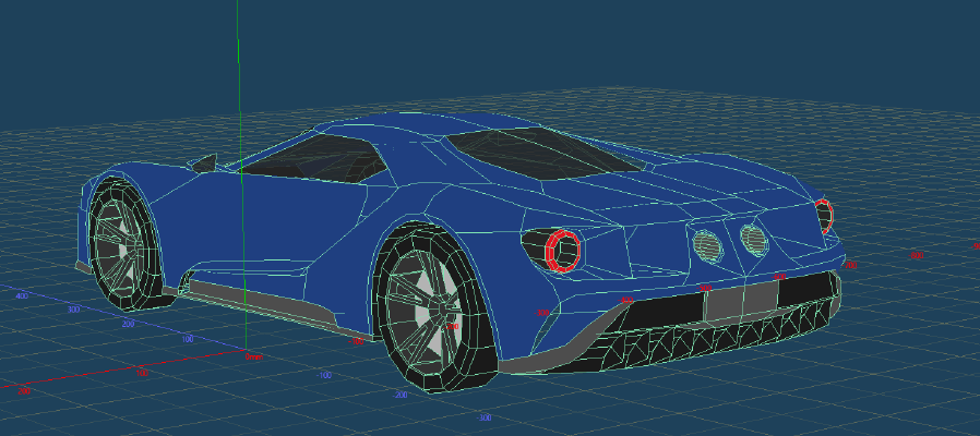 2016 Ford GT | 3d print model