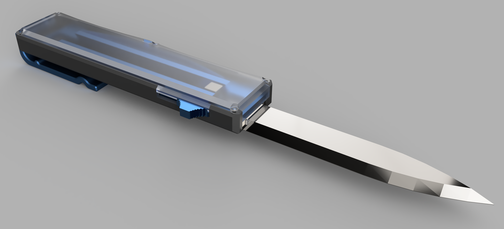 OTF Knife Switch Blade (Functional) "improved" version v1.3