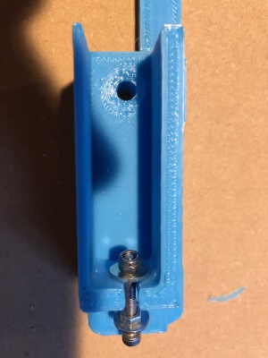 LowRider CNC Belt Stop - No Zip Ties | 3d print model