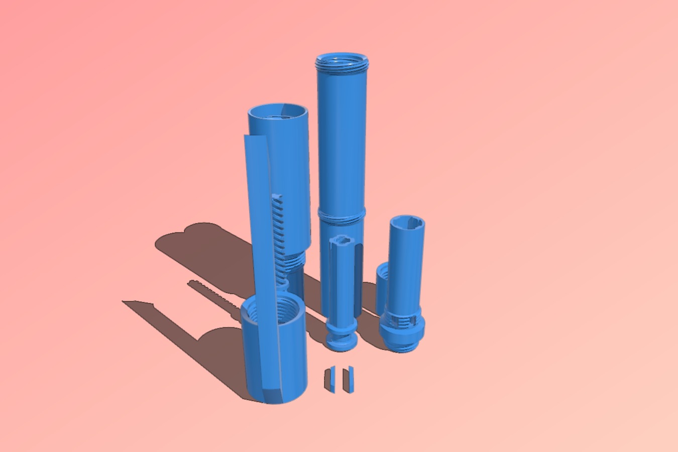 Simple Piston Fountain Pen
