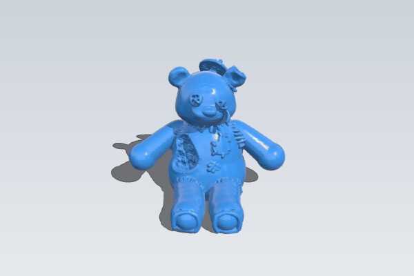 Mushroom Bear | 3d print model