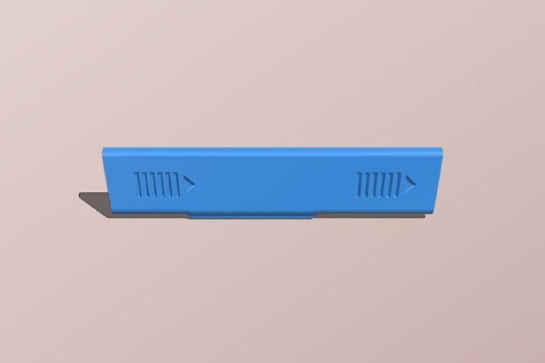 mitsubishi lancer evo roof rail rack cap cover | 3d print model