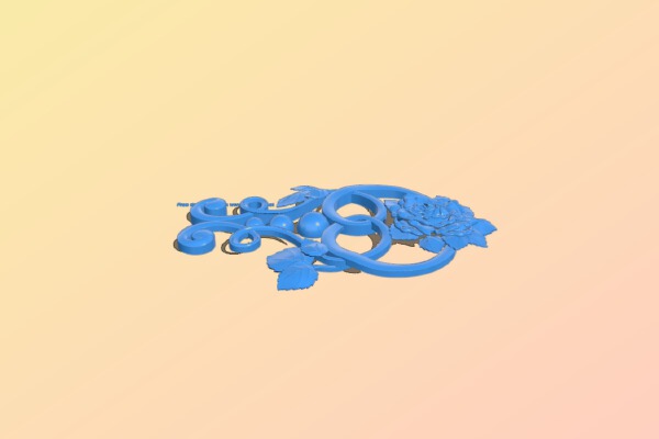 Flower pattern design | 3d print model