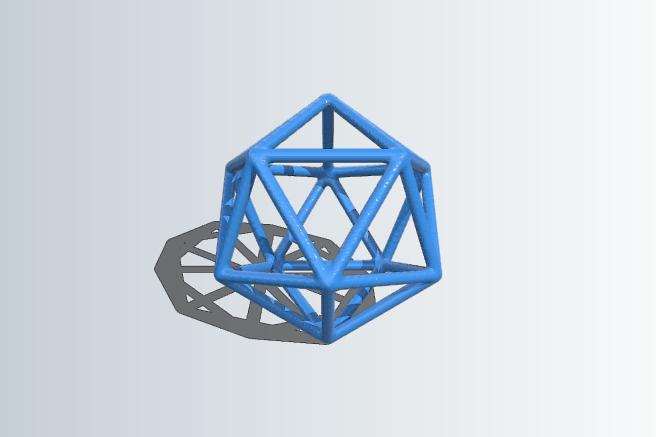 Icosahedron Wire