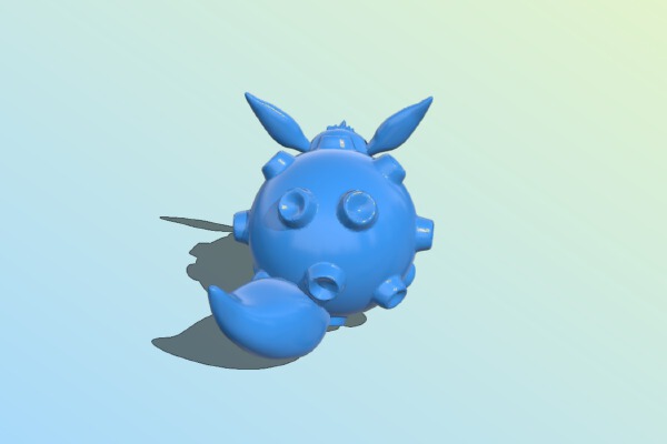 Koffing + Eevee = Covfefe! | 3d print model