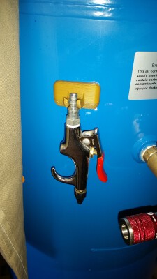 Air Fitting Hanger, Magnetic | 3d print model