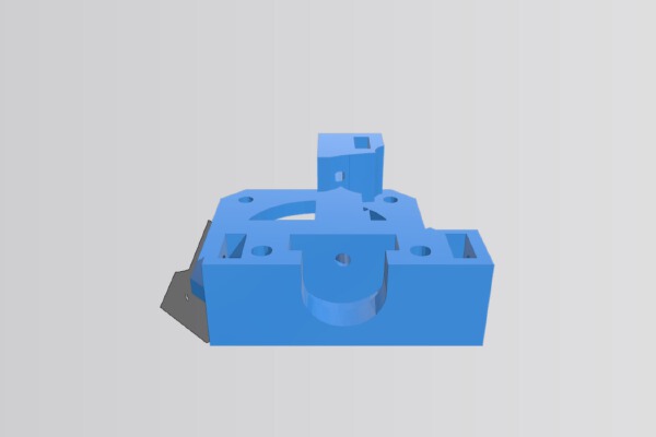 Direct drive extruder adapter | 3d print model