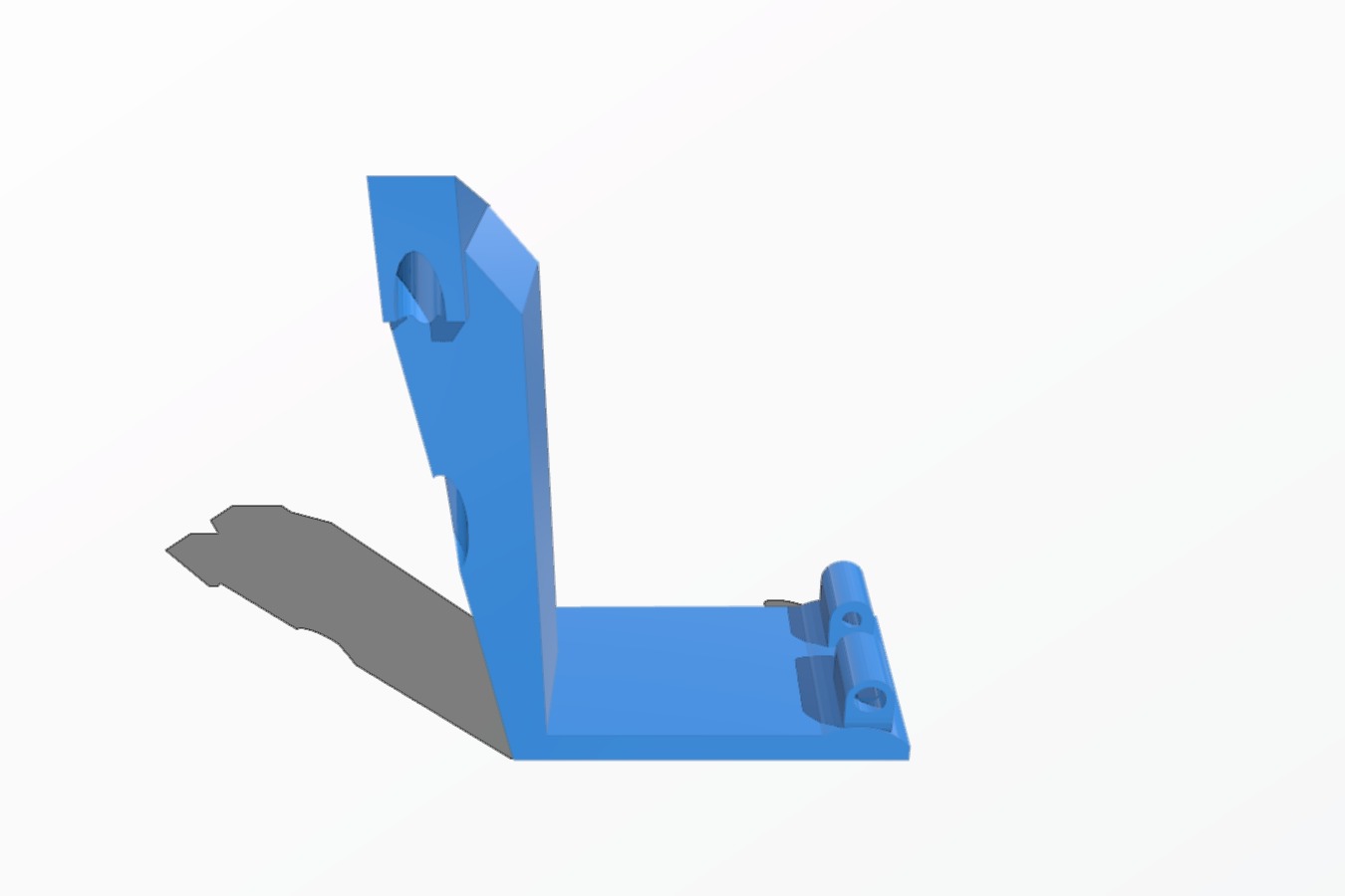 Webcam (Logitech C270) Mount for Monoprice Select Mini 3d Printer