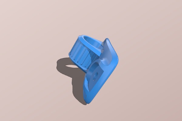 Headlight Mount for Smith Forefront Helmet | 3d print model