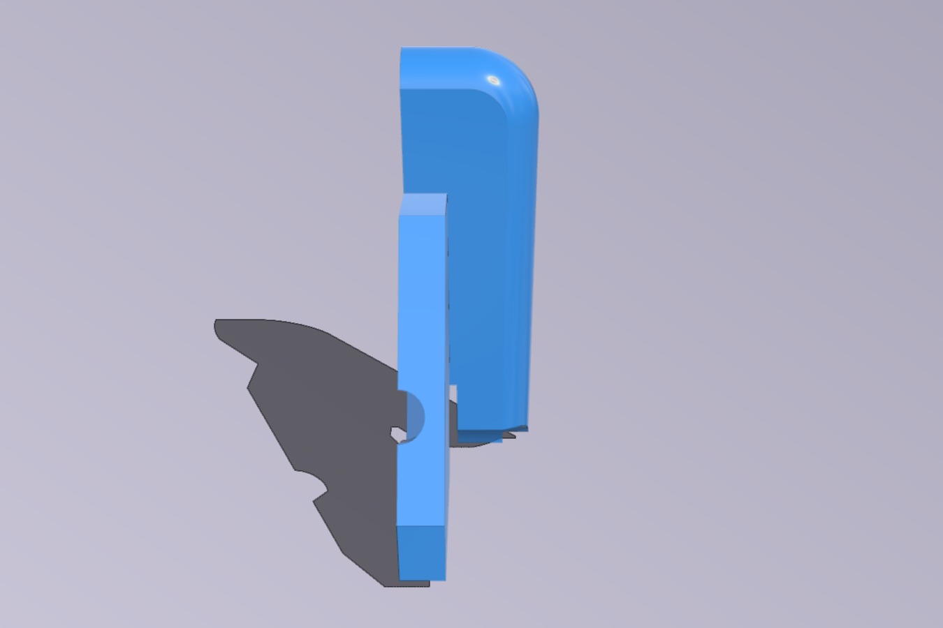 grip adaptor for Well MB-06 Spring Sniper Rifle (Softair) to mount standard M4 grips (right)
