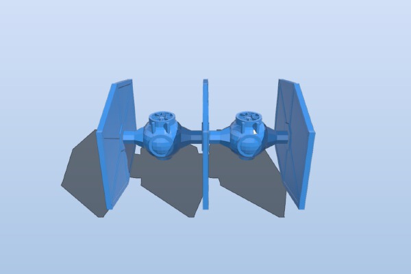 Star Wars Twin TIE Fighter | 3d print model