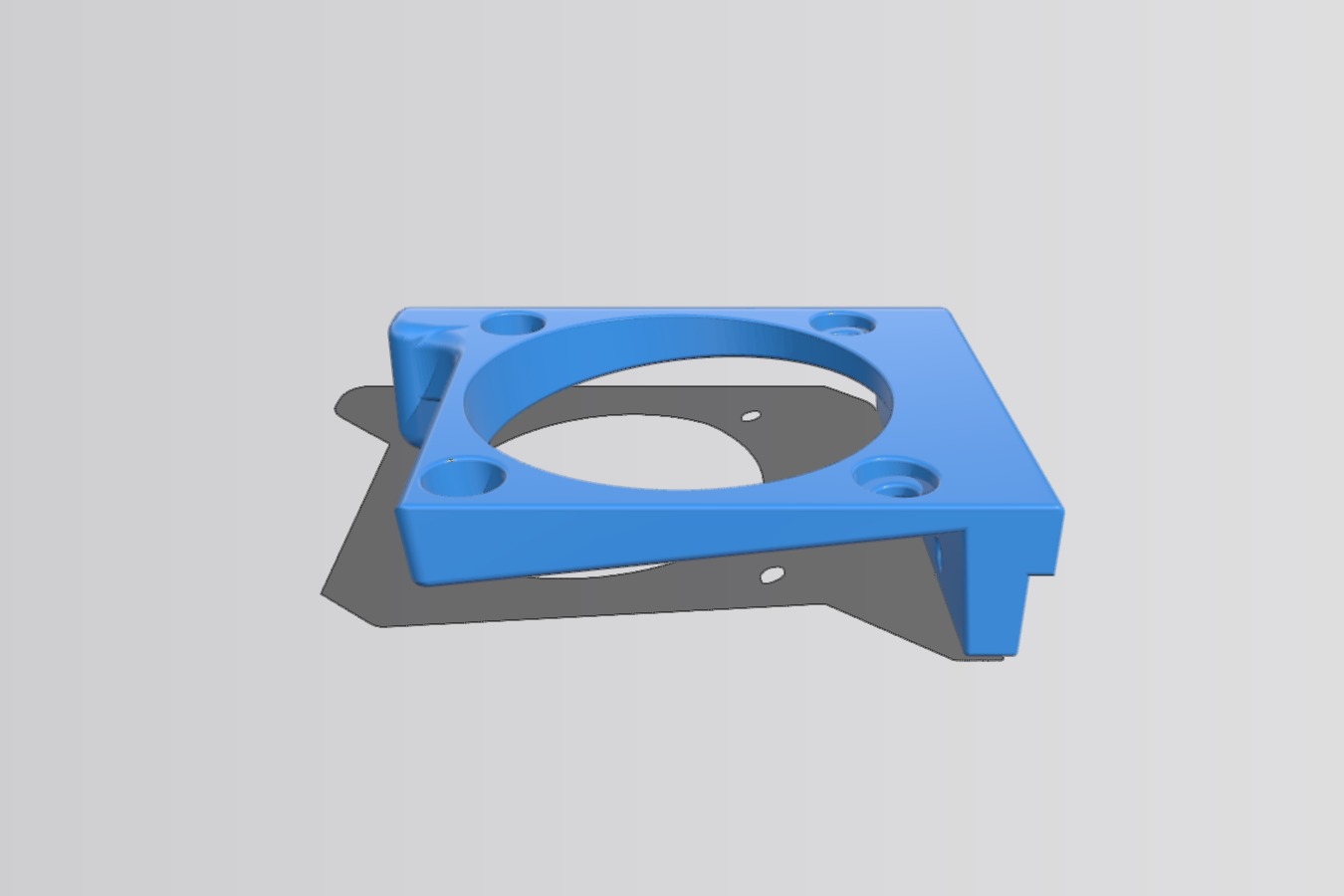 Anycubic i3 Mega Right Extruder Cover for the Gelid Solutions Silent 5 fan, 50mm FN-SX05-40