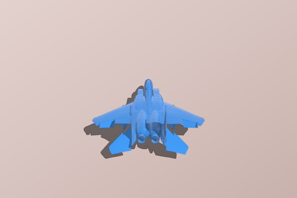 US F-15C Fighter | 3d print model