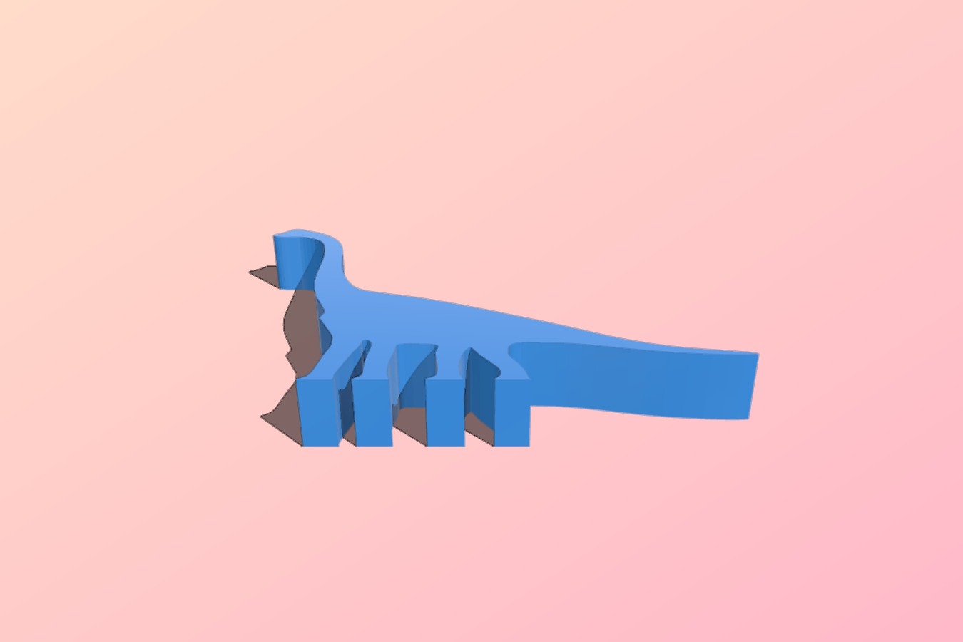 Brachiosaurus Meeple