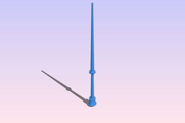Fenrir Greyback's Wand | 3d print model