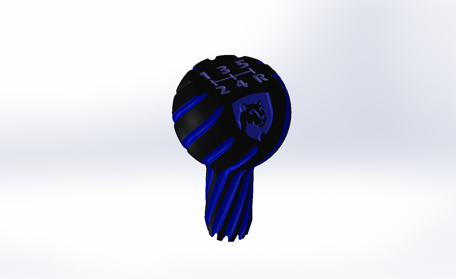 Penn State Swirl Gear Shift Knob