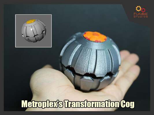 Transformers Metroplex Transformation Cog | 3d print model