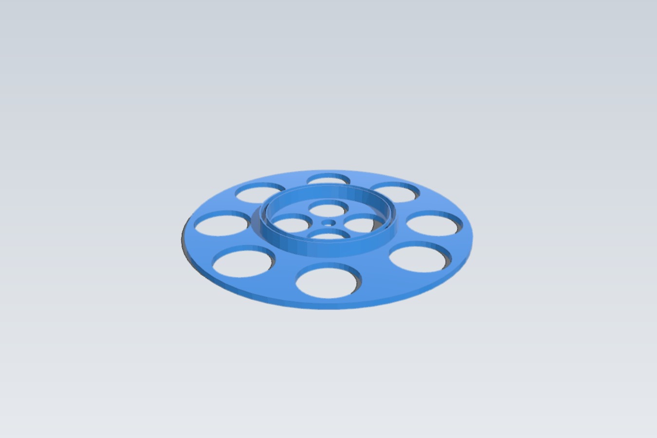 Wire spool from toilet paper carton V2 (open scad source added too)