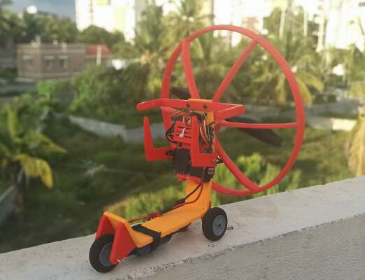 RC Paramotor Cart | 3d print model