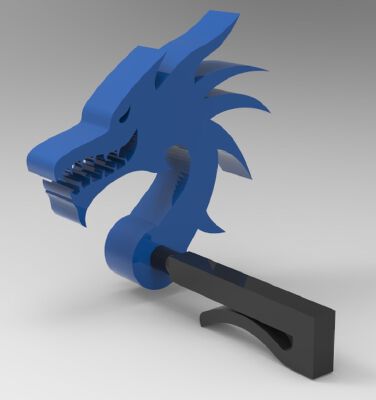 Flashforge Dragon Decoration | 3d print model