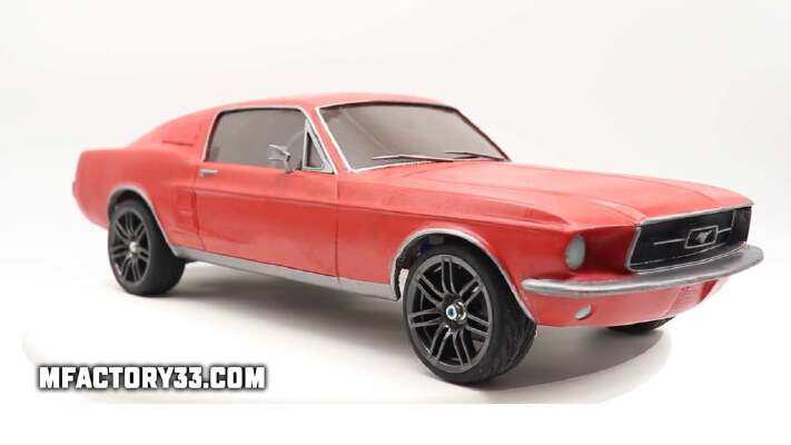 Ford Mustang 1967 Rc car body | 3d print model