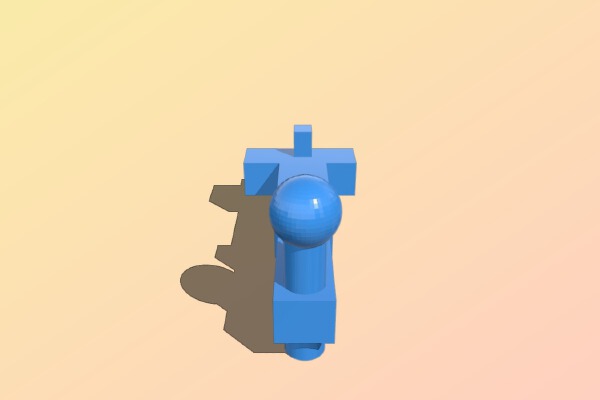 Towball for 1:64 Greenlight | 3d print model