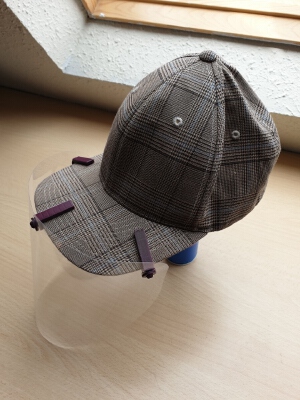  COVID'19 CAP FACESHIELD | 3d print model