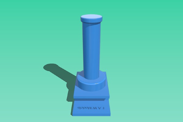 Flashforge filament long holder | 3d print model