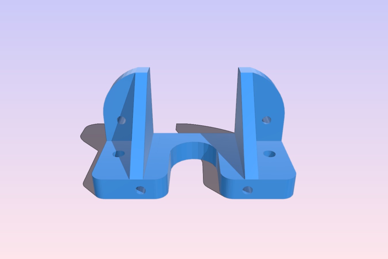 Greg's Wade Reloaded extruder to standard Prusa i3 X carriage adapter plate.