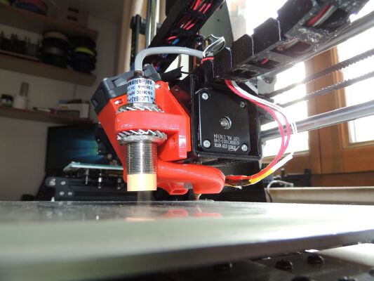 Anet A8 fan duct axial 40x40mm | 3d print model