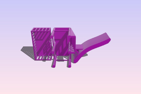 baby bed v2 | 3d print model
