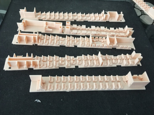 N scale car interior Powhatan Arrow | 3d print model